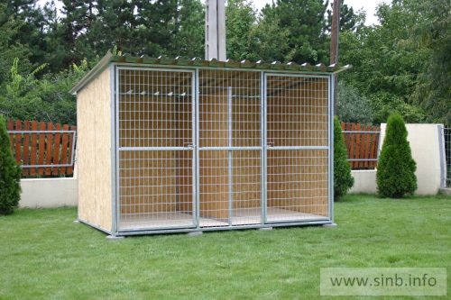 [BONITA_B320-o_divided] Țarc pentru câine BONITA 3x2 m împărțit în două