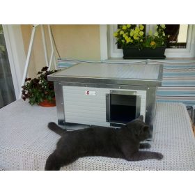   [IF-RH_C1] Cușcă cu încălzire infraroșu Thermo RENATO CAT pentru pisici (54x38x28cm)