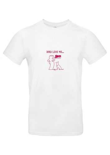 [Polo_Men] "Dogs like me" férfi póló