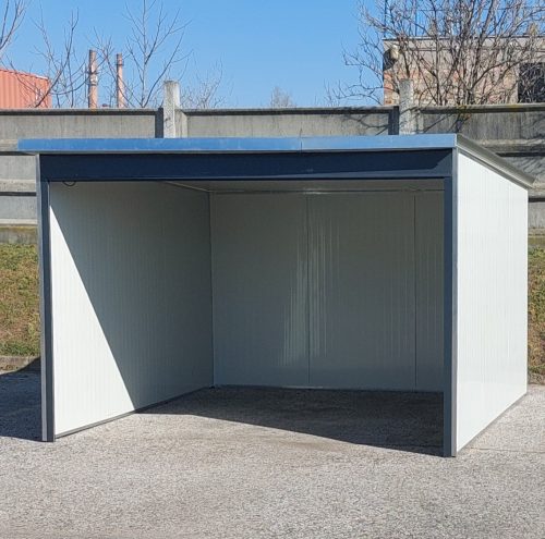 Magazie de grădină Renato 3x3m, deschis în față