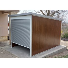 Magazie de grădină Woody 2x3m, cu ușă electronică