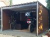 Magazie de grădină Woody 3x3m, deschis în față
