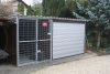 Magazie de grădină Woody 3x3m, cu ușă electronică