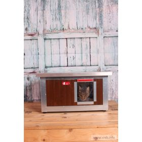 [WH_C1] Cușcă pentru pisici Thermo Woody CAT (54x38x28cm)